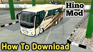 How To Download JB3+MD Hino Mod With 3 Animation Keys For Bussid | Hino Mod Bus Simulator Indonesia screenshot 3