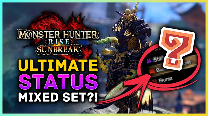 Monster Hunter Rise Sunbreak - The Ultimate Status Combo?! Amazing New Mixed Set in Title Update 2 - DayDayNews