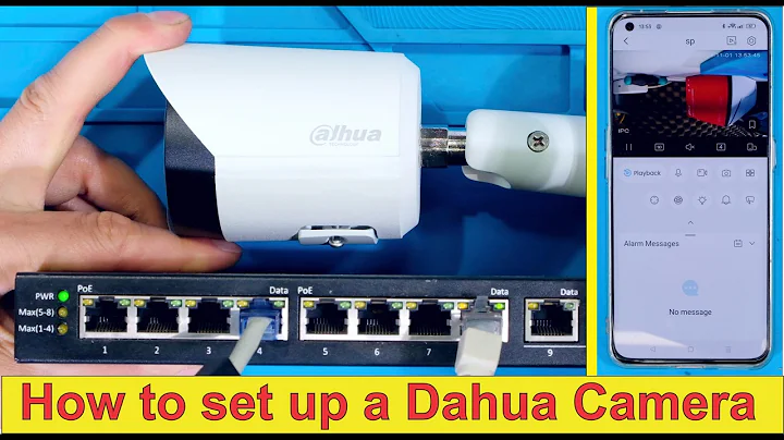 How to Set Up a Dahua IP Camera Without an NVR: Direct Network Connection and Remote Viewing Guide