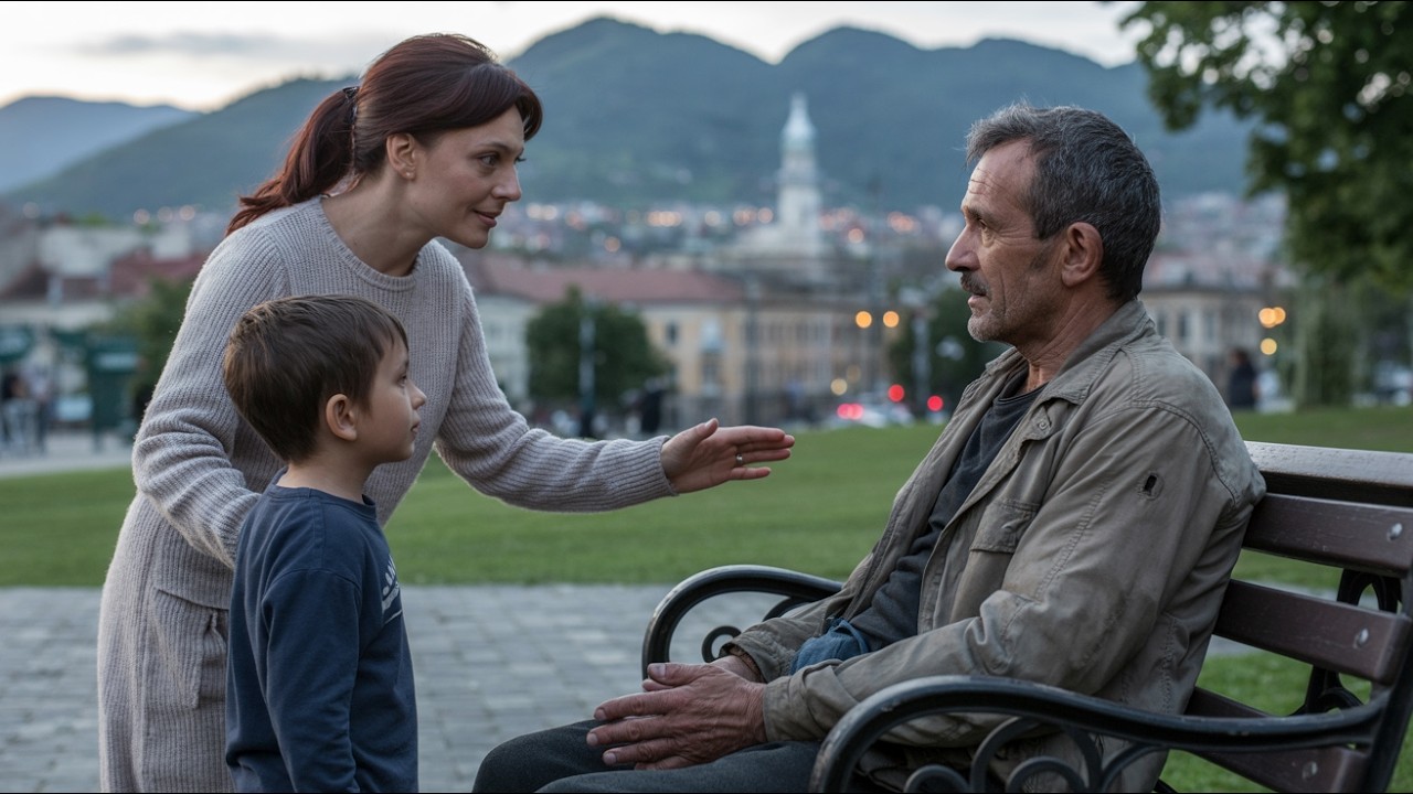 „Vrei să iei cina cu noi?” a spus mama săracă cerșetorului, fără să știe că era un milionar deghizat