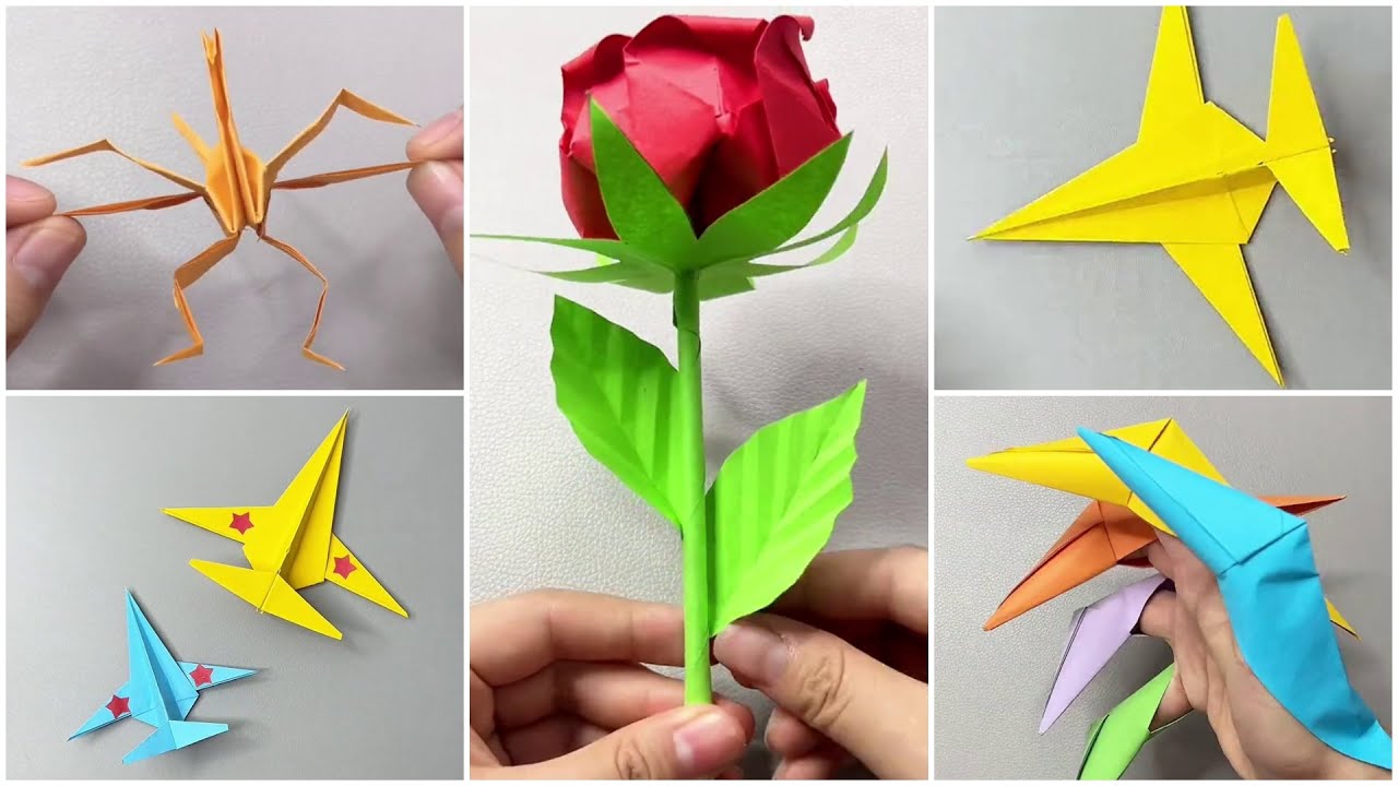 10+ Paper Craft Activities You Can Try at Home | Quick & Easy Crafts ...