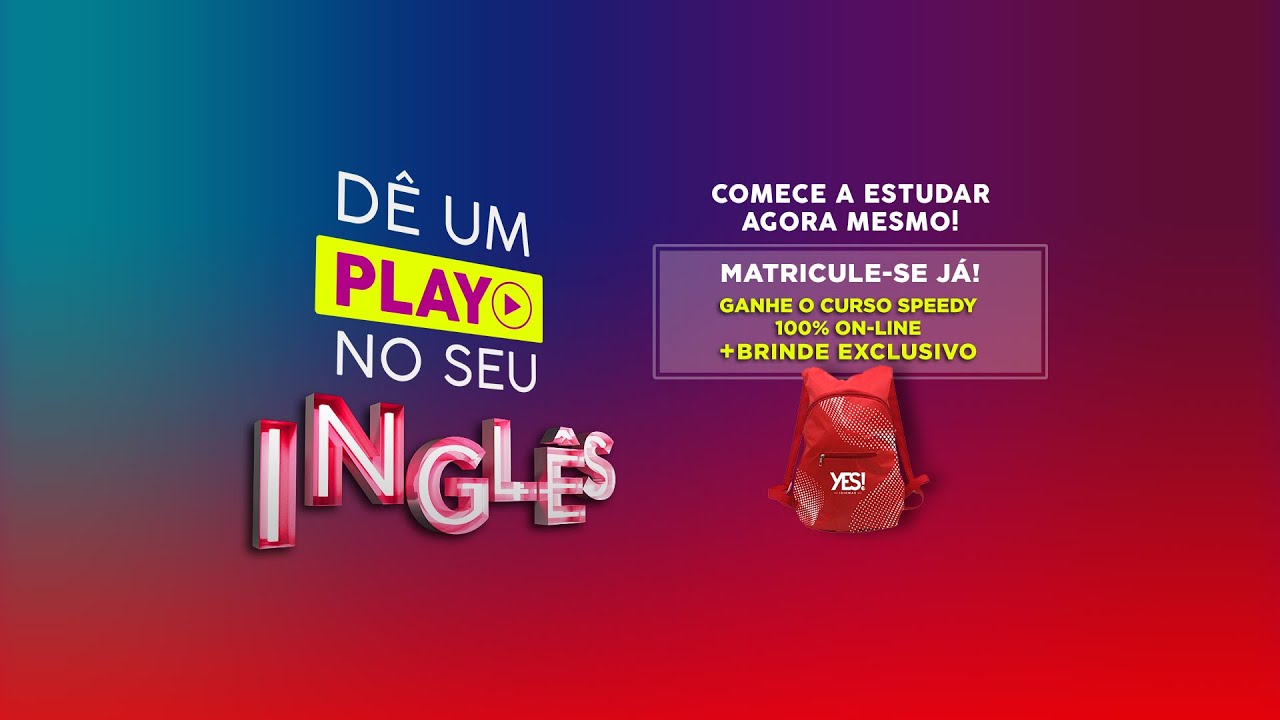 Campanha 2021.2 - Dê um play no seu Inglês 