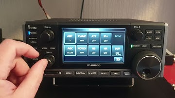 Icom NR and RF Gain