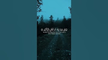 الشيخ ياسر الدوسري حفظه الله 💙🌷. | سوره الرحمن ❤️.