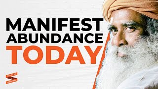 DO THIS To Manifest Abundance \& Success In Your Life! | Sadhguru \& Lewis Howes