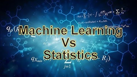 Statistics vs Machine Learning