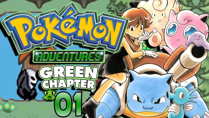 Boxart for Pokemon Adventure Chapter Red/Blue/Yellow/Green.