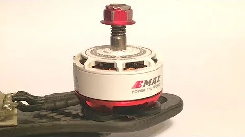 motor soft mounting- Night flight test