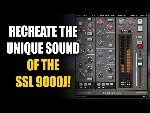 Recreate the Unique Sound of the SSL 9000J Console! class=