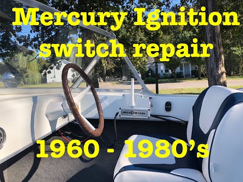 Mercontrols switch repair style 1960's 70's 80's Mercury shifter box  Pt1 #boatlife #boating #boat