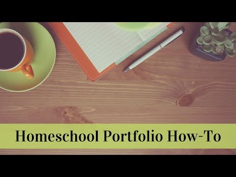 homeschool-portfolio-how-to