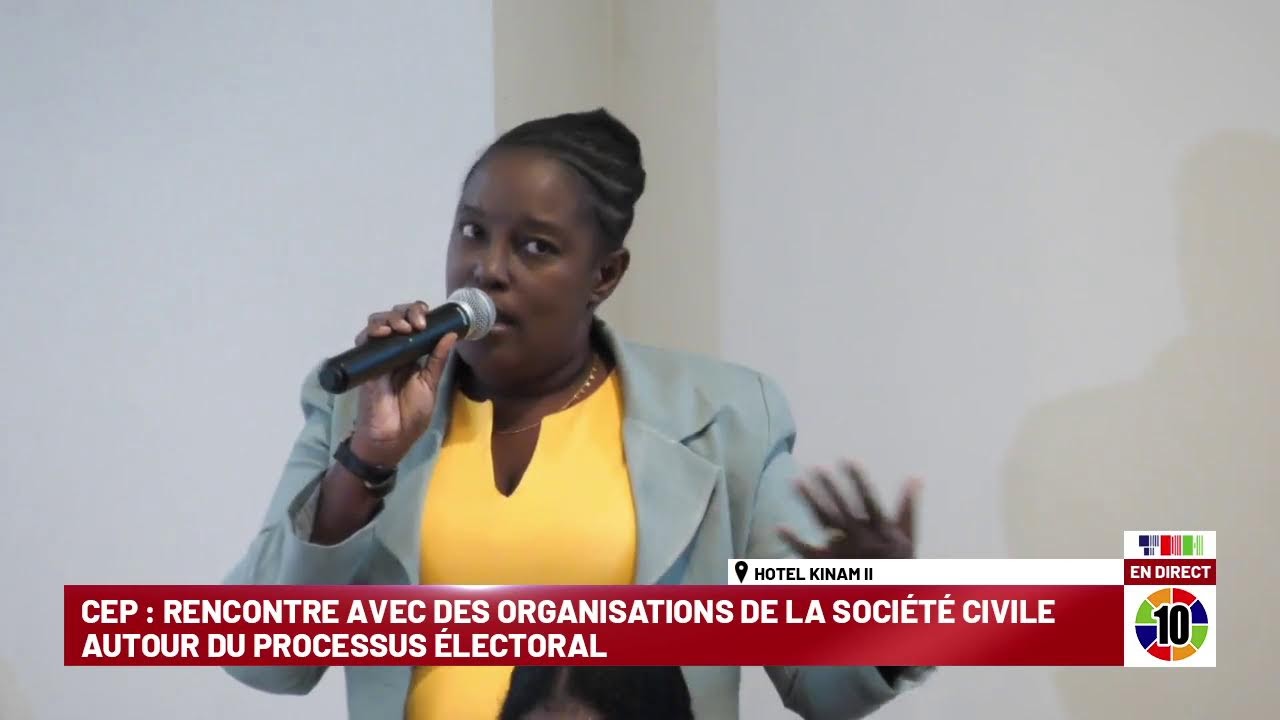 CEP : RENCONTRE AVEC DES ORGANISATIONS DE LA SOCIÉTÉ CIVILE AUTOUR DU PROCESSUS ÉLECTORAL