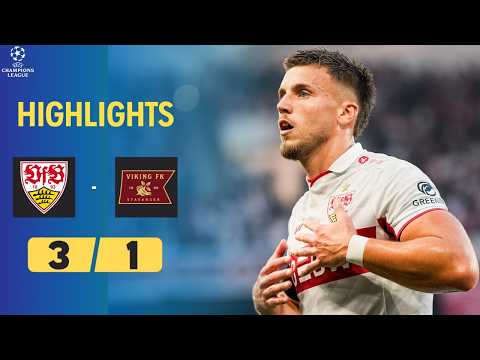 VfB Stuttgart - Viking FK | 3:1 | Highlights | Champions League | stuttgart viking