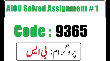AIOU Code 9365 Solved Assignment No 1 Spring 2025 | Political & Constitutional Development in Pak