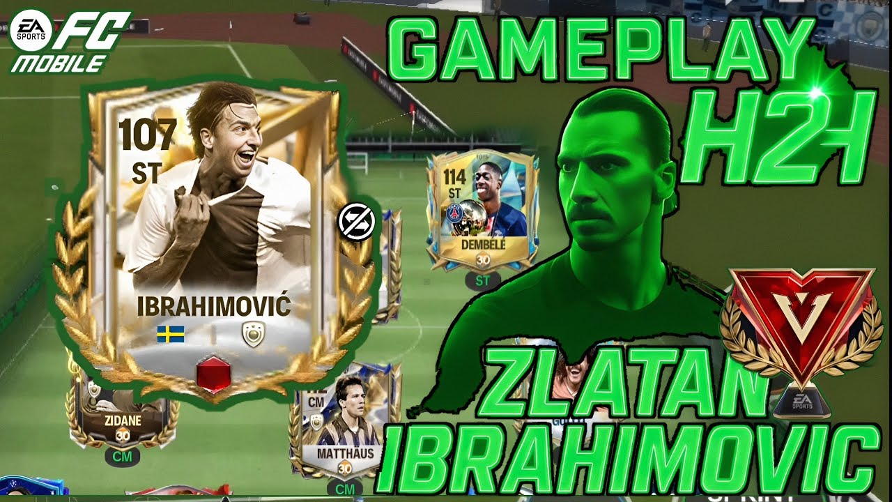 NGERIII !!! 🥶 . Nyobain GAMEPLAY IBRAHIMOVIC Di Juara Fc - FC MOBILE . 