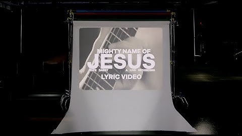 Hope Darst - Mighty Name Of Jesus - Live (Official Lyric Video)