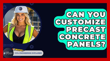 Can You Customize Precast Concrete Panels? - Civil Engineering Explained