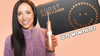 Dental Hygienist Reviews BURST Water Flosser