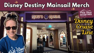 Disney Destiny Launch Collection! 🎉 Inaugural Sailing Merchandise Tour - Pixie Dust Adventures
