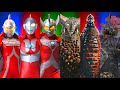 ウルトラマン TARO VS EX GOMORA, ULTRAMAN VS EX REDKING, ULTRASEVEN VS EX TYRANT #ウルトラマン #怪獣 #ultraman