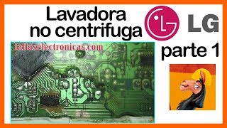 LG Washing Machine Won't Spin | Board Repair