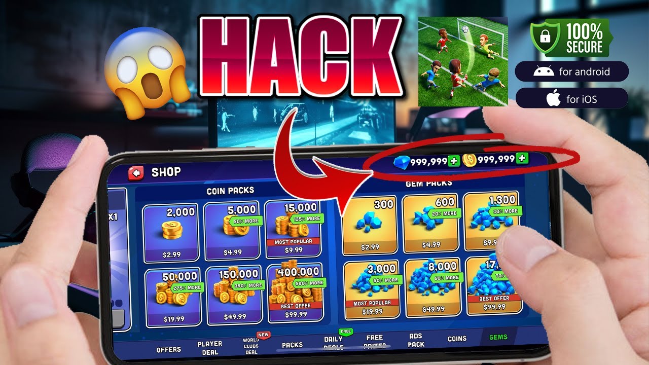 Mini Football Hack 🔥🤯 How To Get Free 999999 Gems & Coins on Mini Football Mod 2025 [iOS & Android]