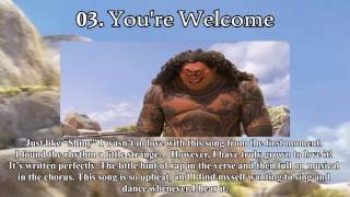 Moana | SONG RANKING