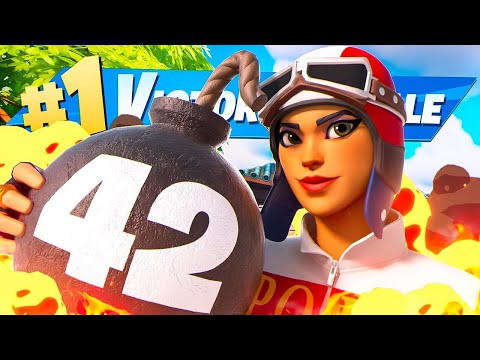 42 KILL Trio Arena Gameplay 💣 (Chapter 4) | Peterbot