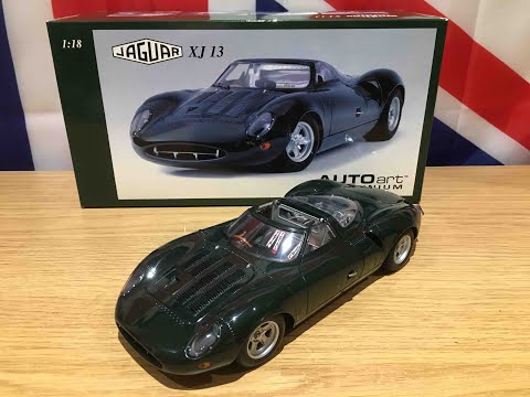 ミニカー 1/18 JAGUAR XJ13 AUTOart AUTOart Jaguar XJ13 - YouTube