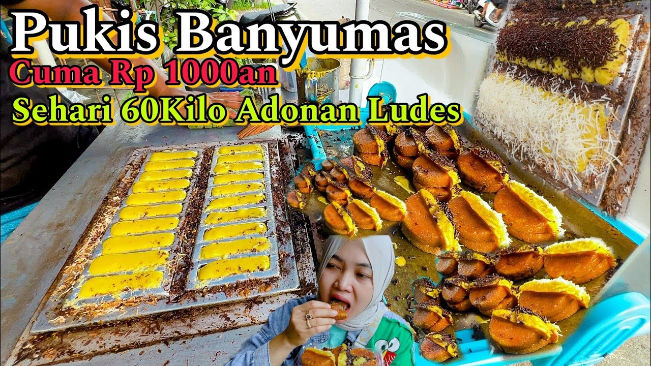TEMBUS 60 KILO PERHARI | KUE PUKIS BANYUMAS ENAK EMPUK & LEMBUT | ide bisnis