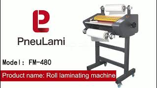Roll laminating machine FM480