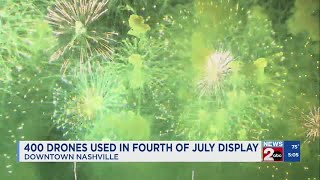 Nashville 4th of July Fireworks light up the sky