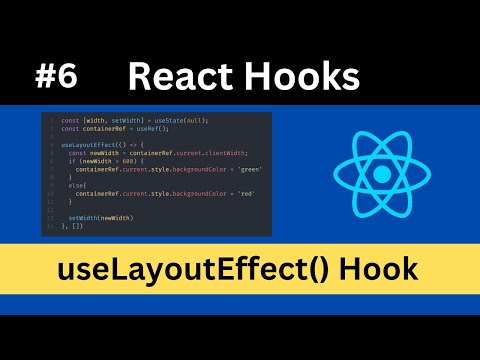 #6 React Hooks | Learn useLayoutEffect Hook in React Js in Hindi