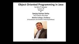 Object Oriented Programming in Java (Packages), BCA 4th sem, 8th Lecture