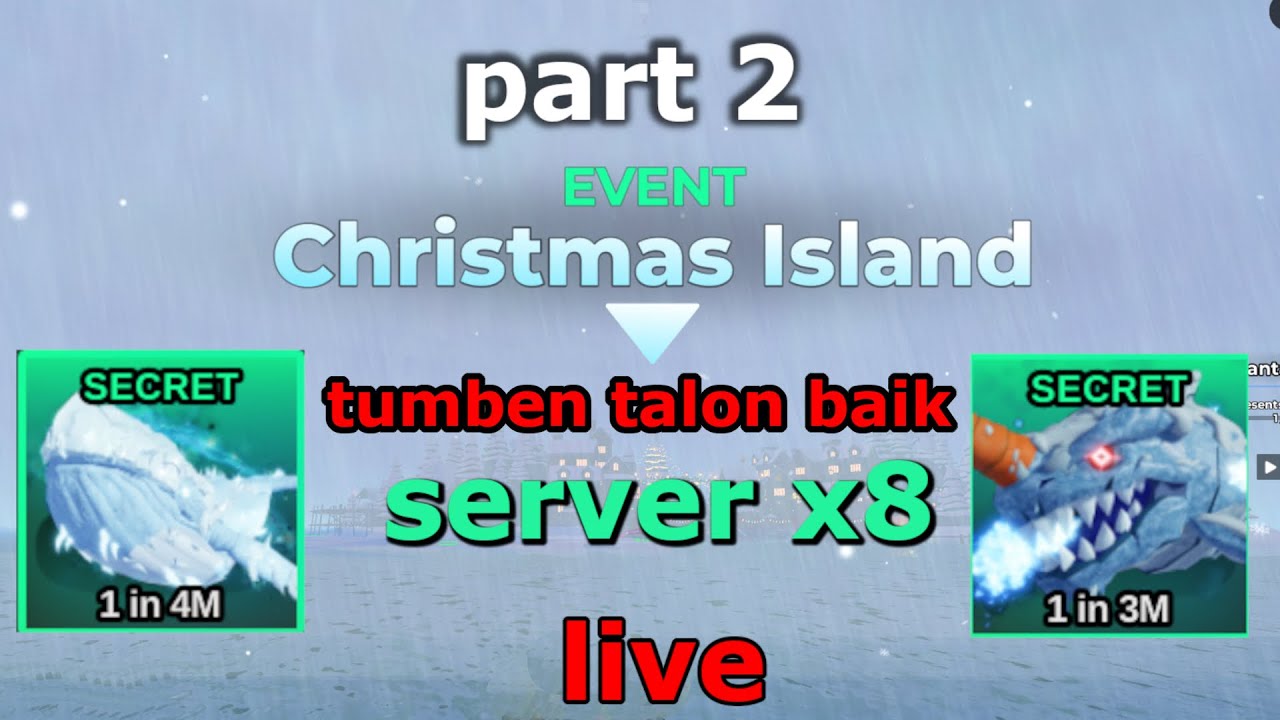 live fish it ,,  tumben talon baik,,, ngarep dapat secret