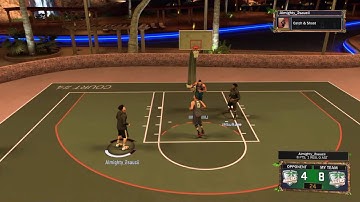 NBA 2k17|MYPARK HOW TO WIN EVERY 2’S GAME