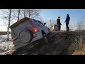 Весна 2020. Toyota Hilux Surf vs Pajero Io. покатушки. OFF ROAD