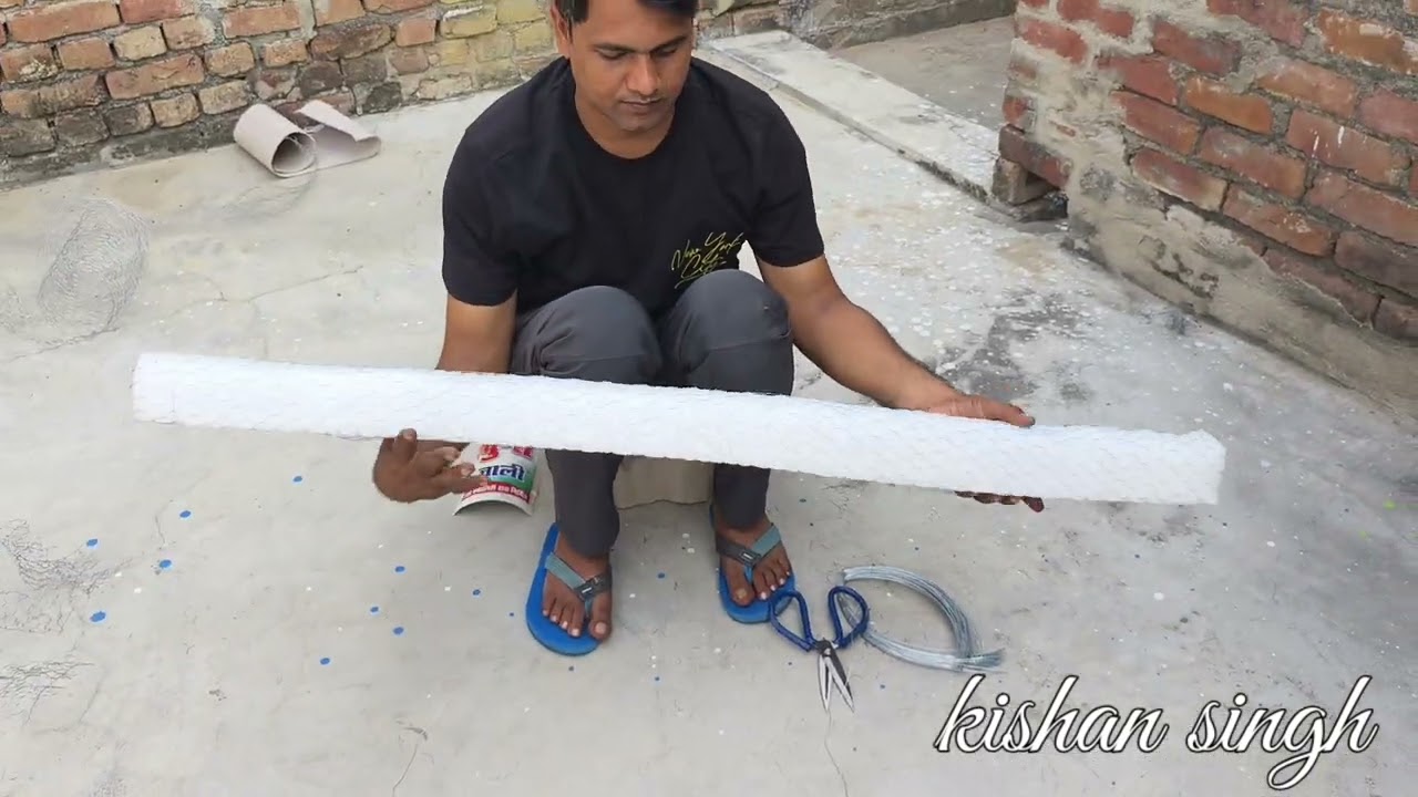 फोम पर 4 फिट  का बुक्का  या  पट्ठा  बनाना सीखे 