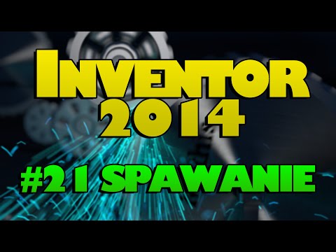 Autodesk Inventor - konstrukcja spawana (spoina czołowa)