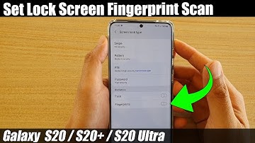 Galaxy S20/S20+: How to Set Lock Screen Fingerprint