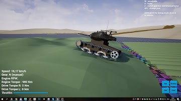 M24 Chaffee Light Tank (UE4 turret test)