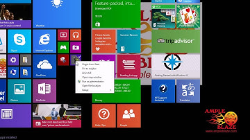Ample Blaze How to Create a Windows 8 Tile Menu Shortcut to Desktop Shortcut