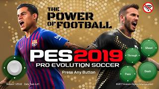 PES 19 Original Gameplay ⚽ | Easy Installation Guide for Android screenshot 1