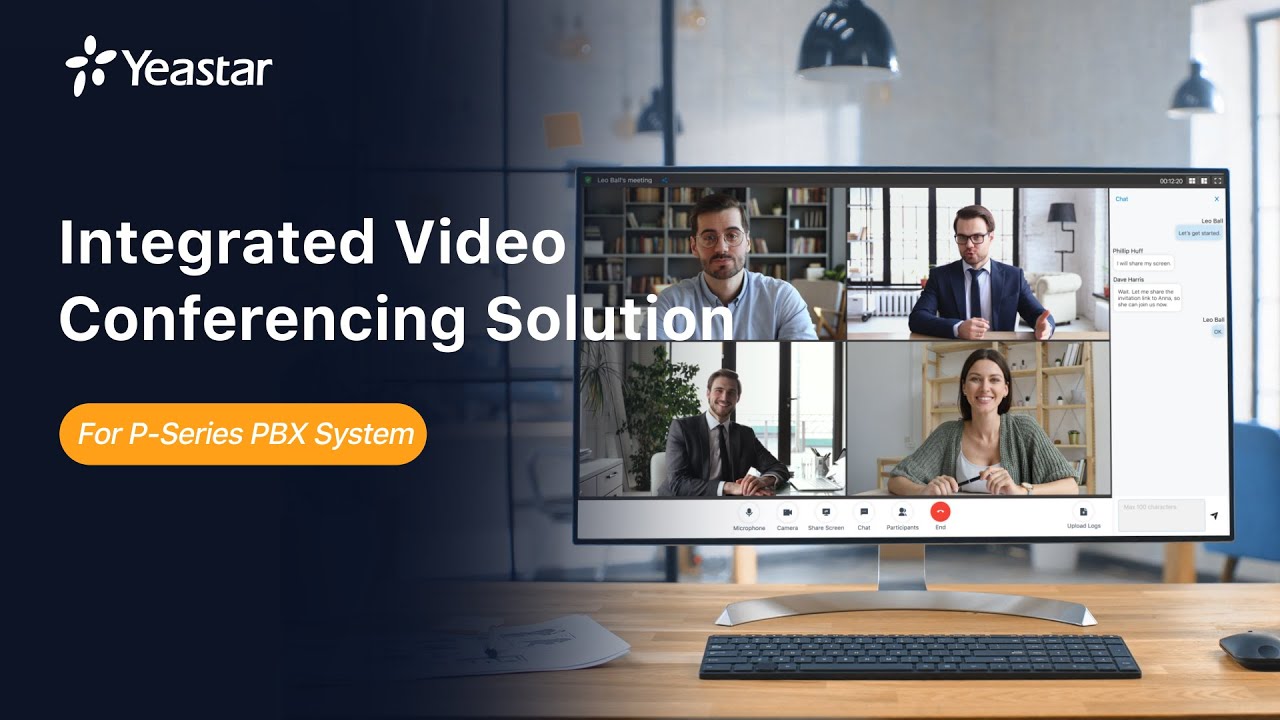 Integrated Video Conferencing Solution on Yeastar P-Series PBX System | Introduction 2021