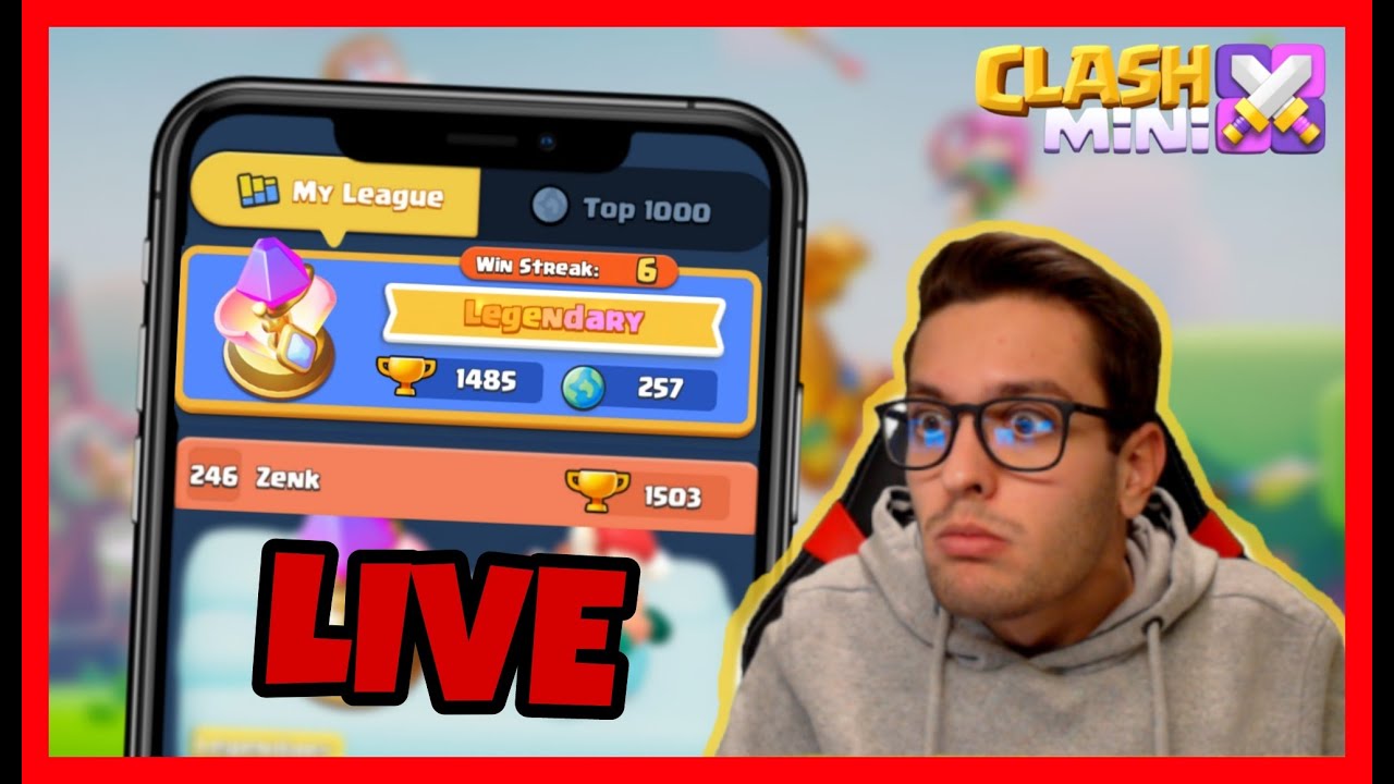 🌍TOP 250 GLOBAL! LIVE CLASH MINI GAMEPLAY YouTube