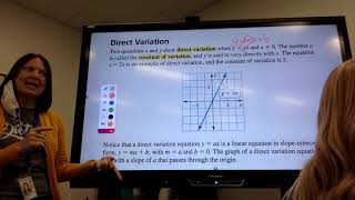3 6 Direct Variation Notes
