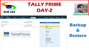 Tally Prime Day-2 by Deepak Gupta