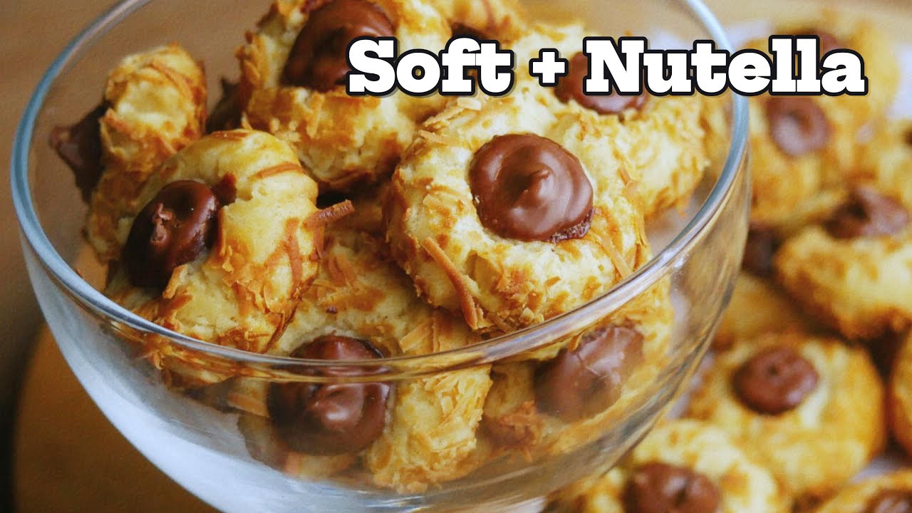 Nutella Cheese Thumbprint Cookies (Käse-Thumbprint-Kekse mit Nutella)