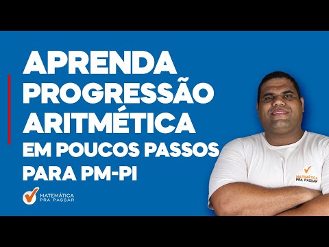 Aprenda Progressão Aritmética