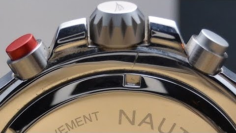 NAUTICA  A24514G 100MT Dive Watch. Watch for men. Detail photos.